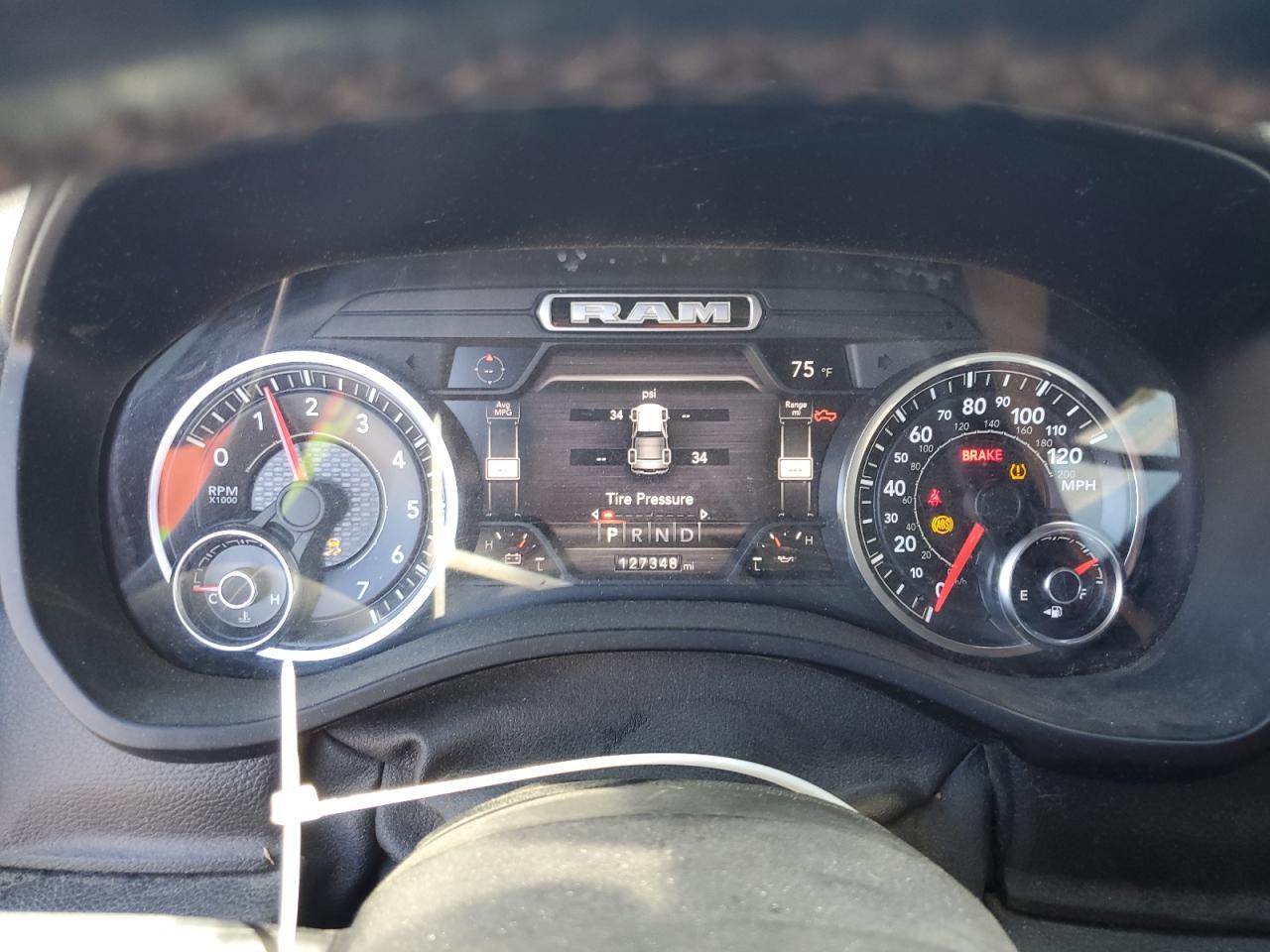 2019 Ram 1500 Big Horn/Lone Star VIN: 1C6SRFFT3KN691394 Lot: 86219745