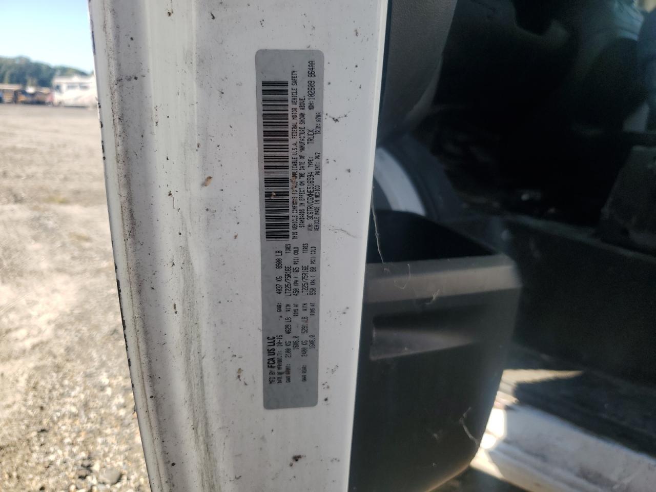 2017 Ram Promaster 2500 2500 High VIN: 3C6TRVCGXHE516594 Lot: 85299965