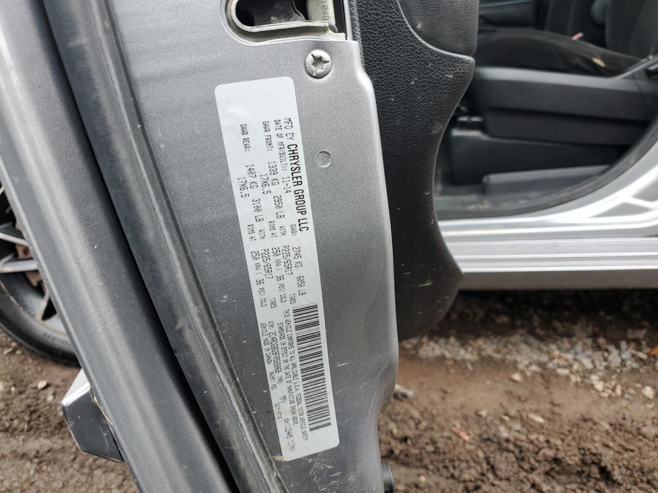 2015 Dodge Grand Caravan Se VIN: 2C4RDGBG9FR569068 Lot: 87242785