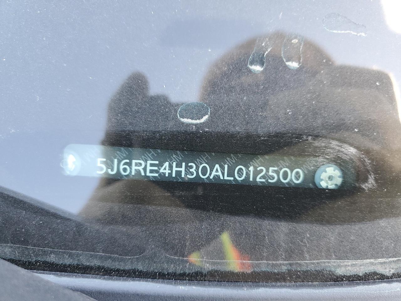 2010 Honda Cr-V Lx VIN: 5J6RE4H30AL012500 Lot: 87447615