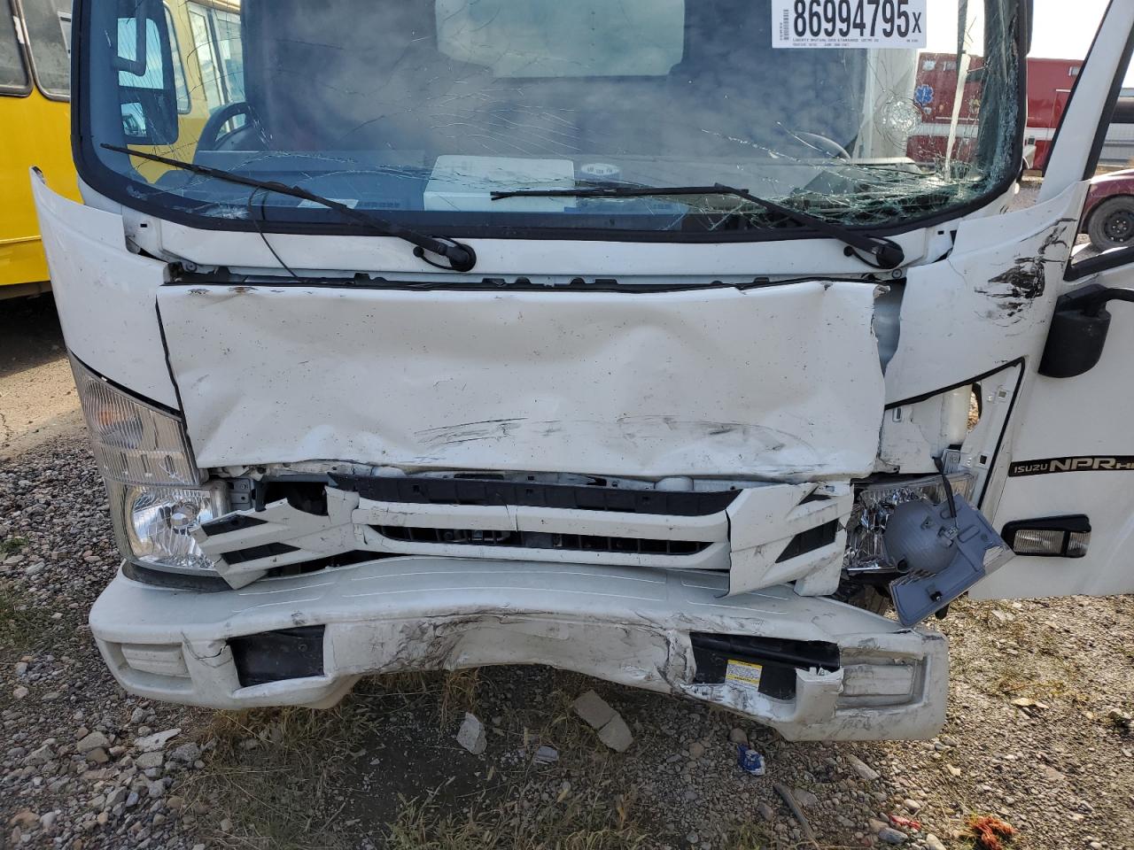 2019 Isuzu Npr Hd Box Truck VIN: 54DC4W1B6KS811941 Lot: 86994795