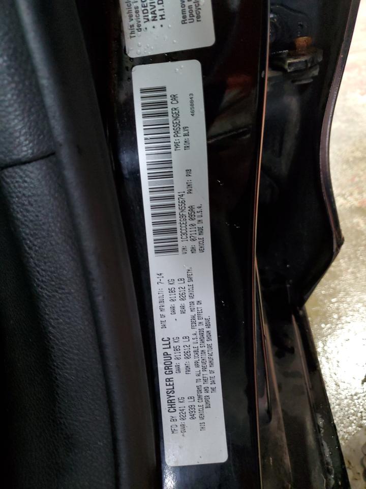 2015 Chrysler 200 C VIN: 1C3CCCEG9FN556741 Lot: 90499715