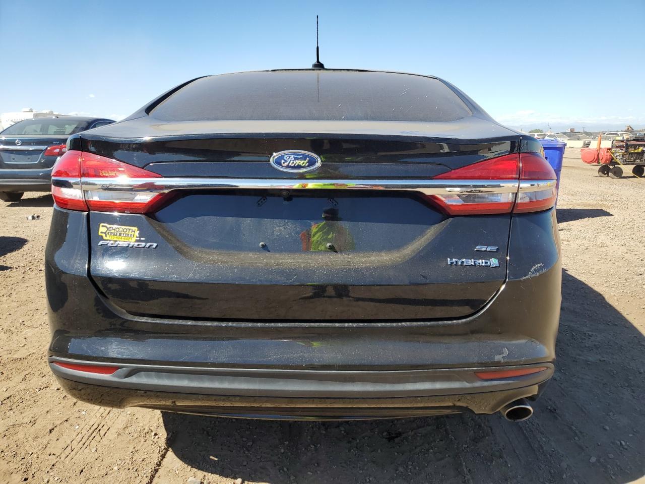 2017 Ford Fusion Se Hybrid VIN: 3FA6P0LU8HR295094 Lot: 82223405