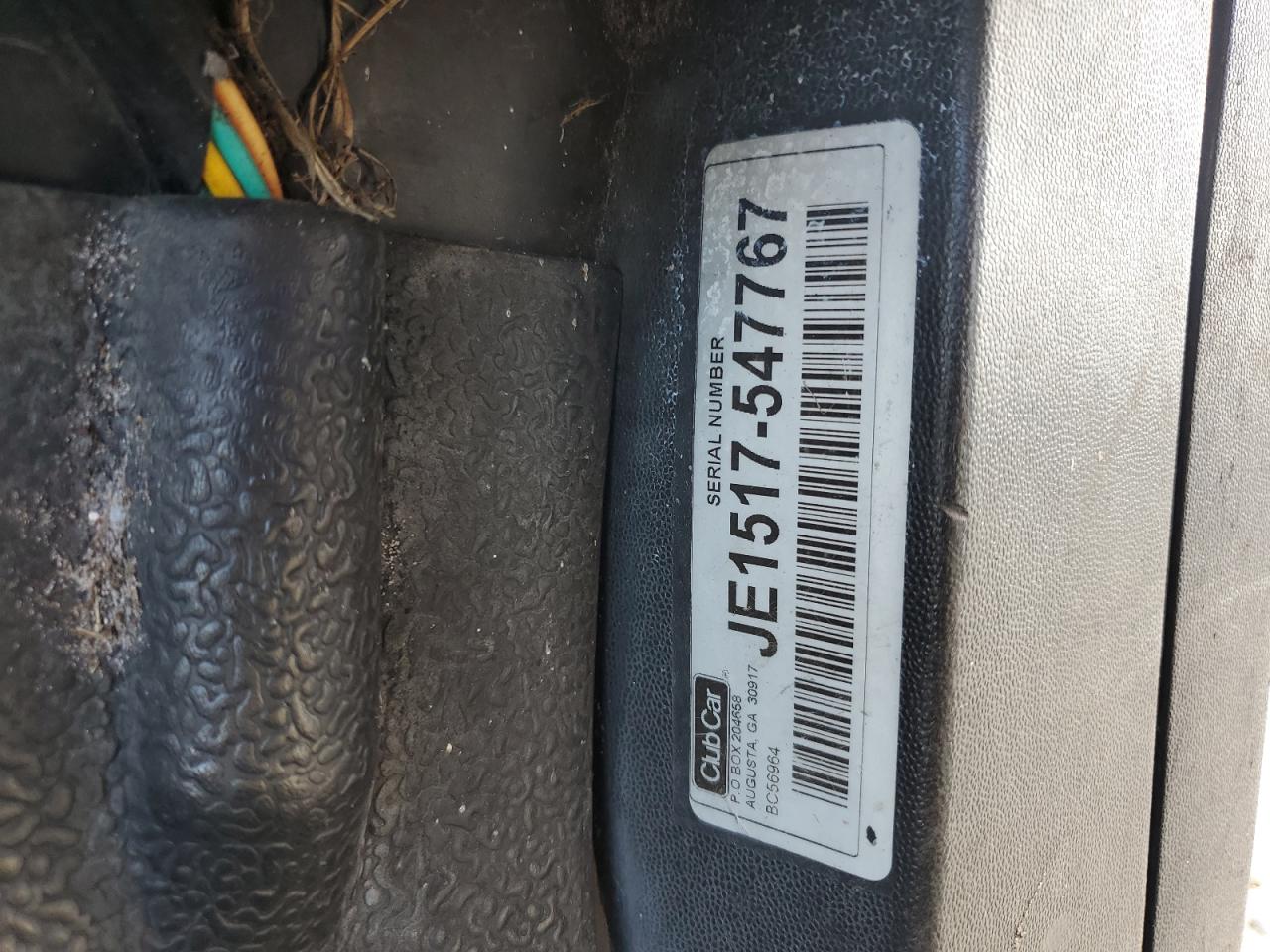 2017 Club Car Precedent VIN: JE1517547767 Lot: 90494565