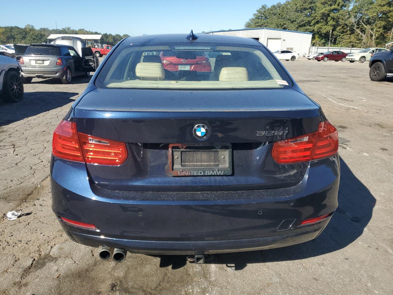 2014 BMW 328 I VIN: WBA3A5C50EF605927 Lot: 86119525