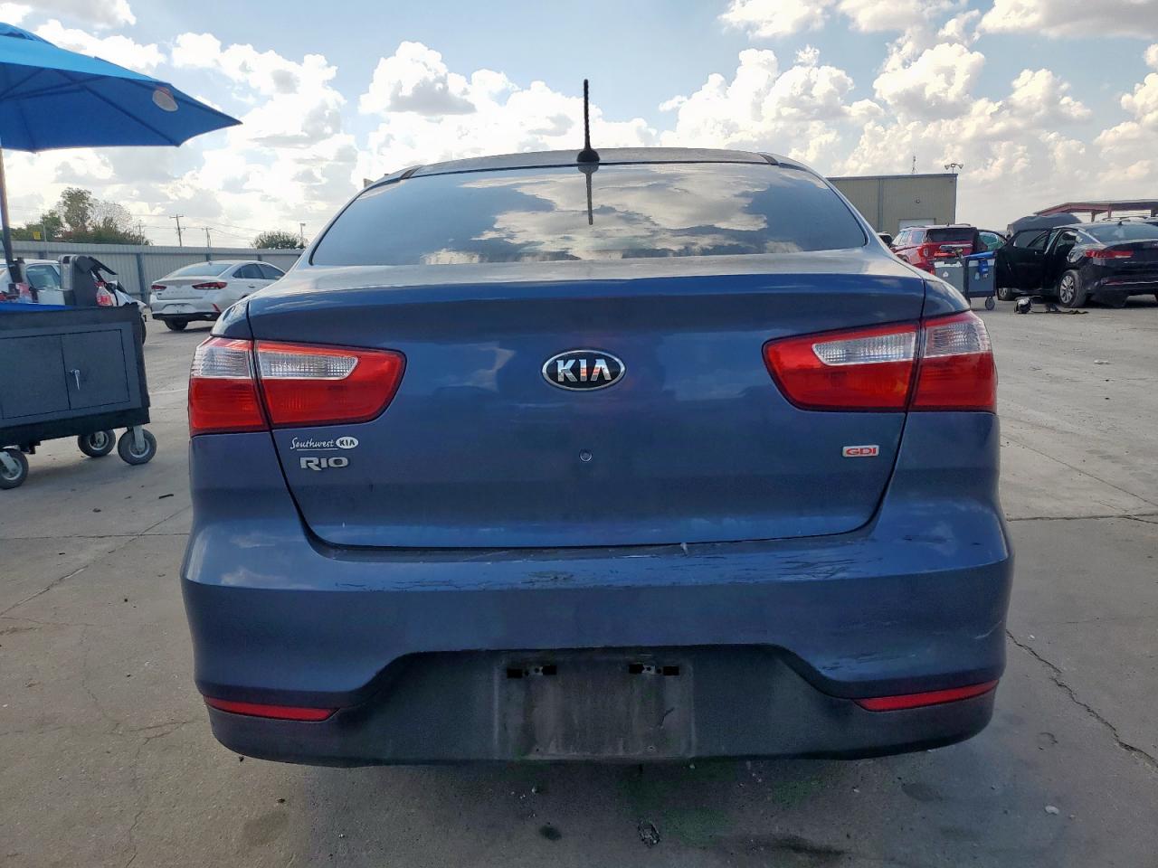 2016 Kia Rio Lx VIN: KNADM4A39G6662198 Lot: 82216125