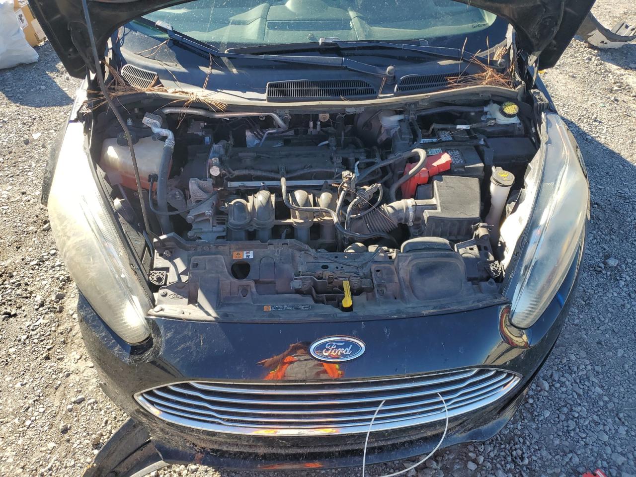 2017 Ford Fiesta S VIN: 3FADP4TJ6HM137743 Lot: 85821455