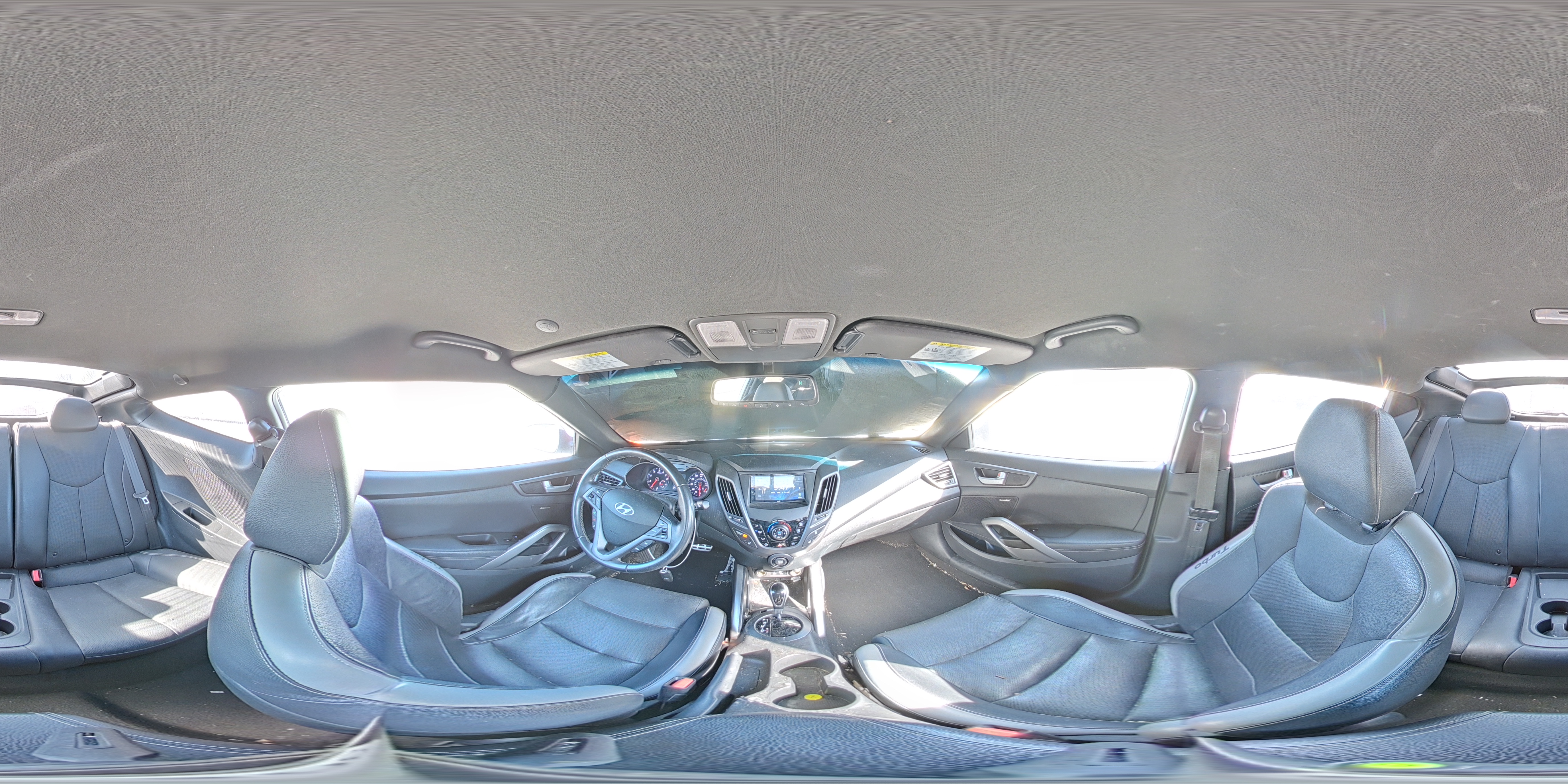 2016 Hyundai Veloster Turbo VIN: KMHTC6AE7GU304135 Lot: 80645175