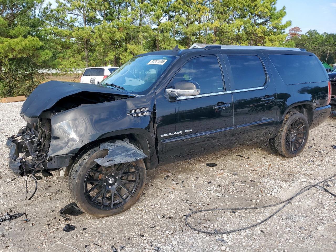 2014 Cadillac Escalade Esv Premium black  flexible fuel 1GYS4JEF4ER170617 photo #1