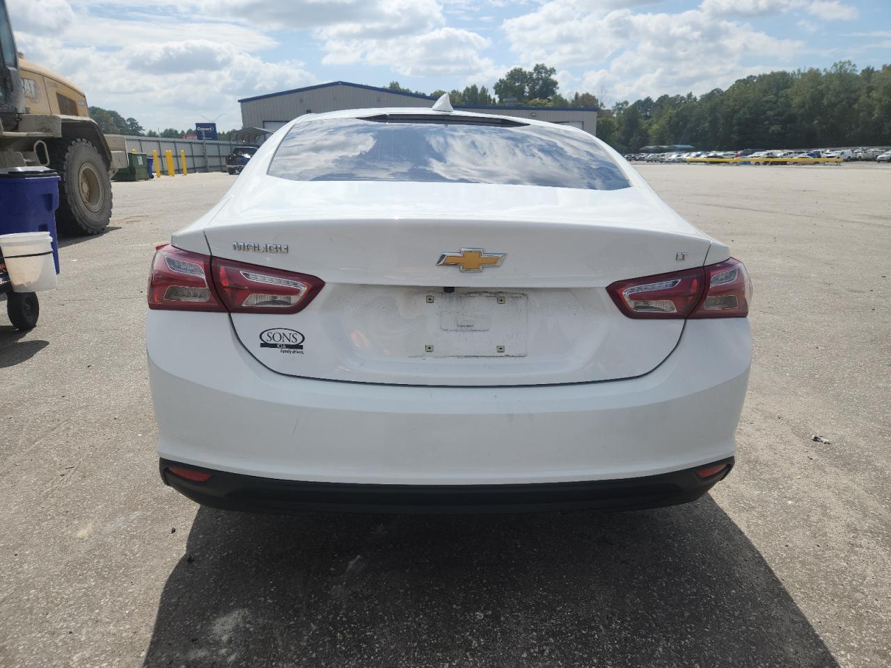 2022 Chevrolet Malibu Lt VIN: 1G1ZD5ST8NF180437 Lot: 84837345