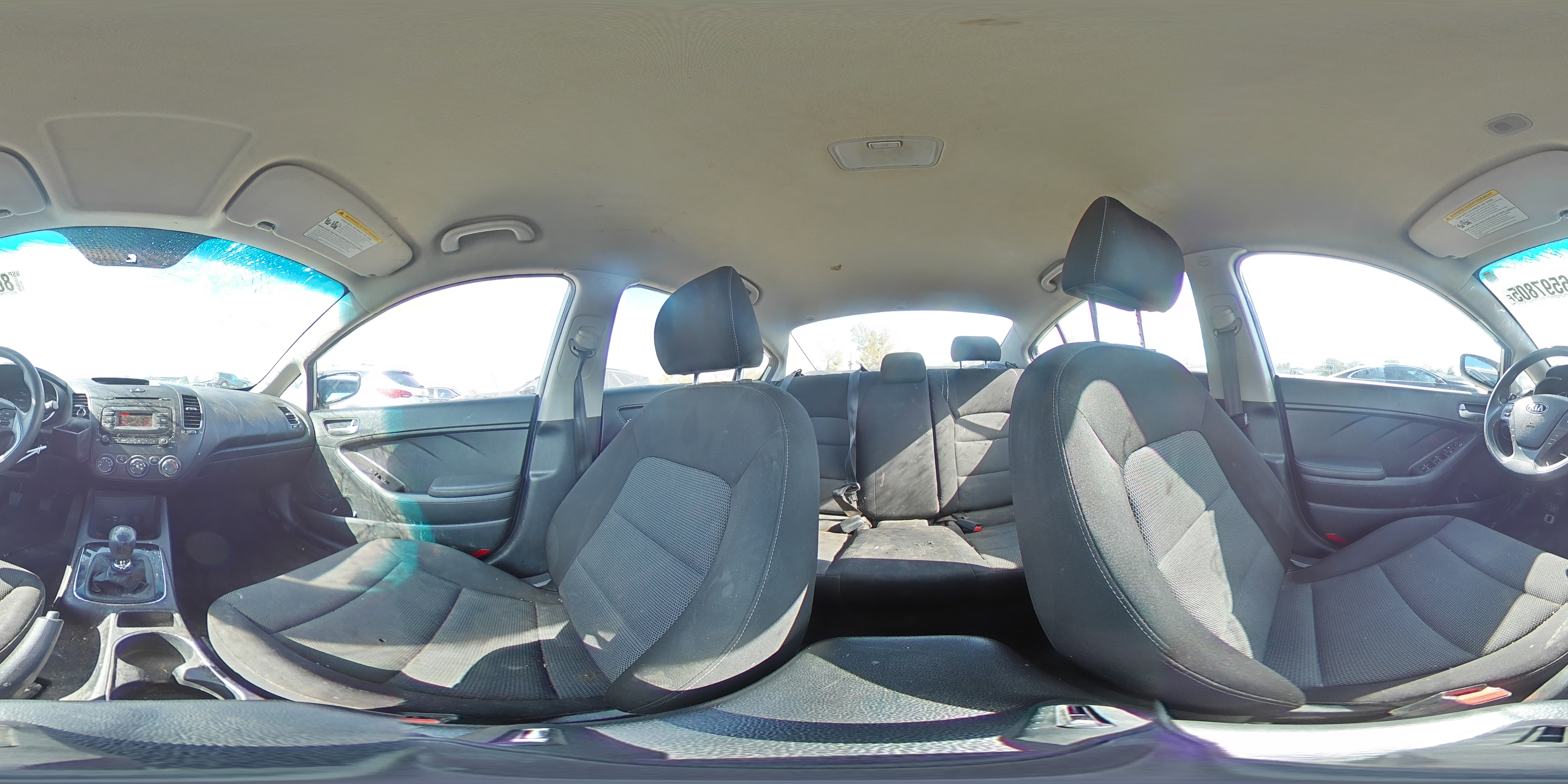 2017 Kia Forte Lx VIN: 3KPFK4A79HE013615 Lot: 86597805