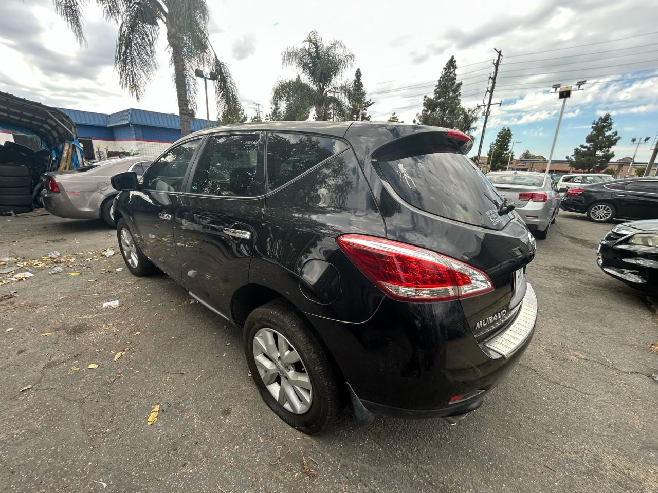2013 Nissan Murano S black suv gas JN8AZ1MU1DW211454 photo #4