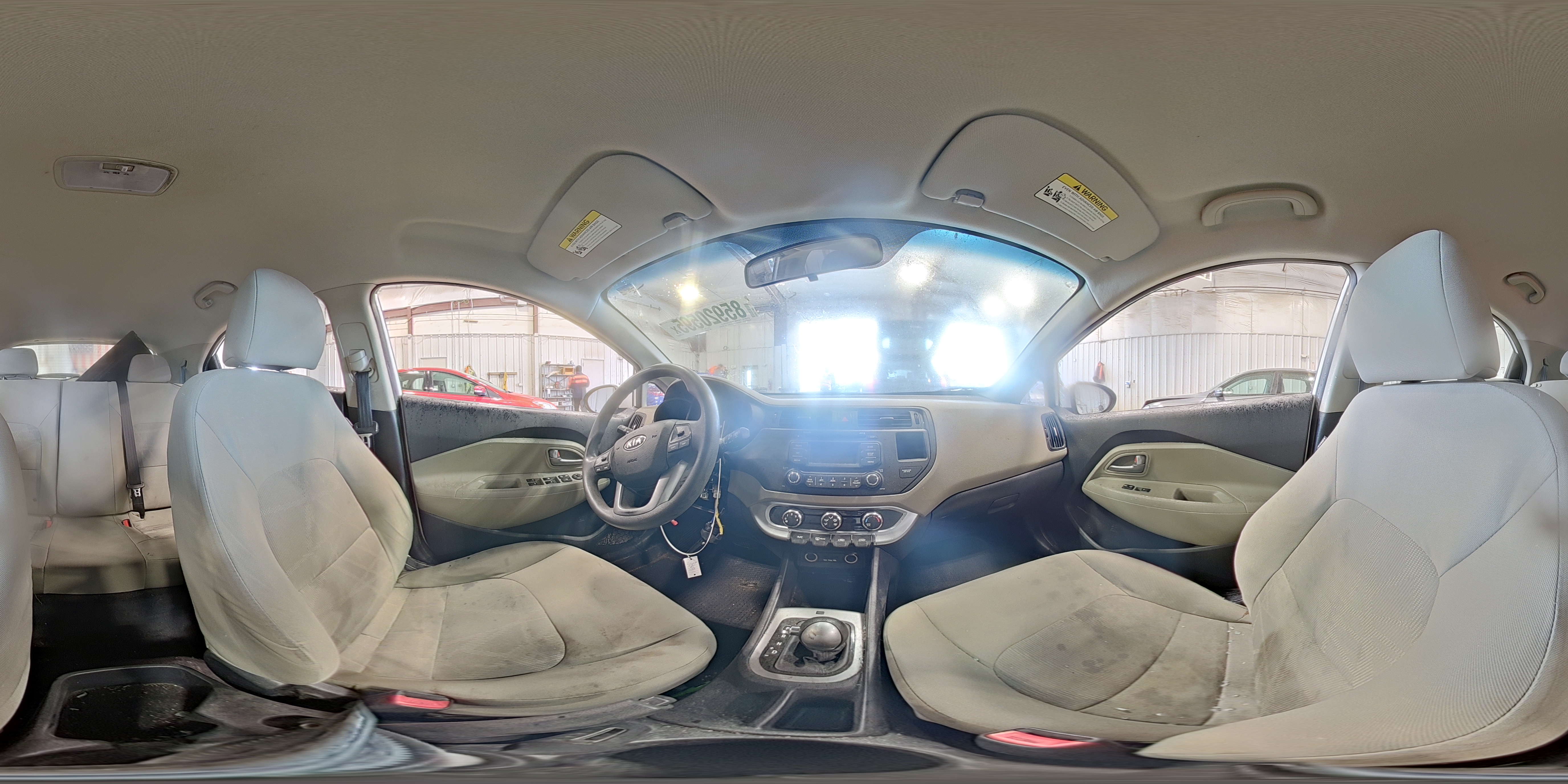 2014 Kia Rio Lx VIN: KNADM5A33E6420042 Lot: 85920595