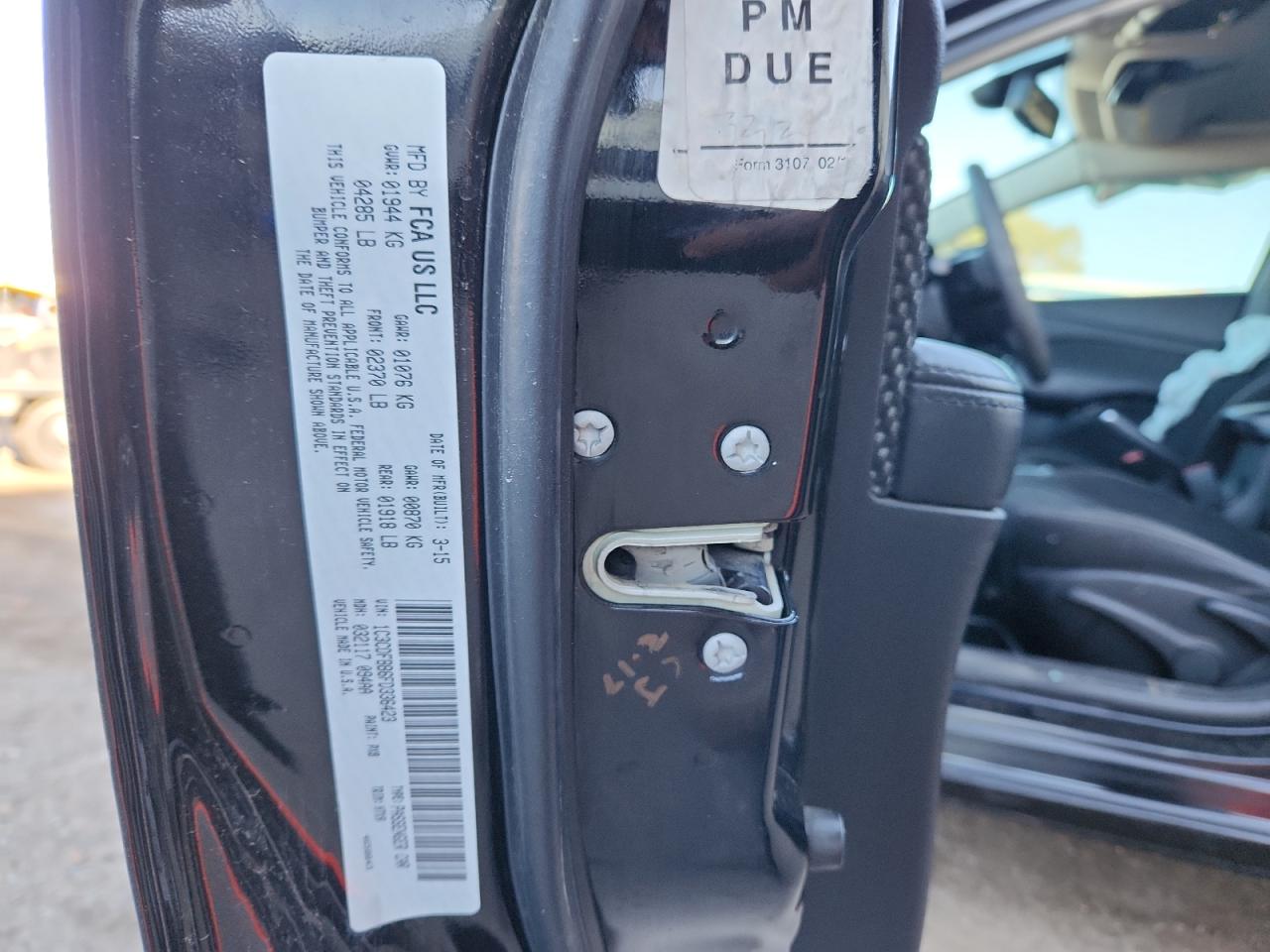 2015 Dodge Dart Sxt VIN: 1C3CDFBB6FD336423 Lot: 87314165