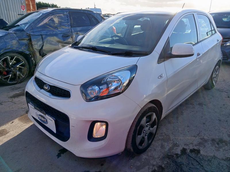 2017 KIA PICANTO 1.0 65 1 AIR 5DR for sale at Copart PETERLEE