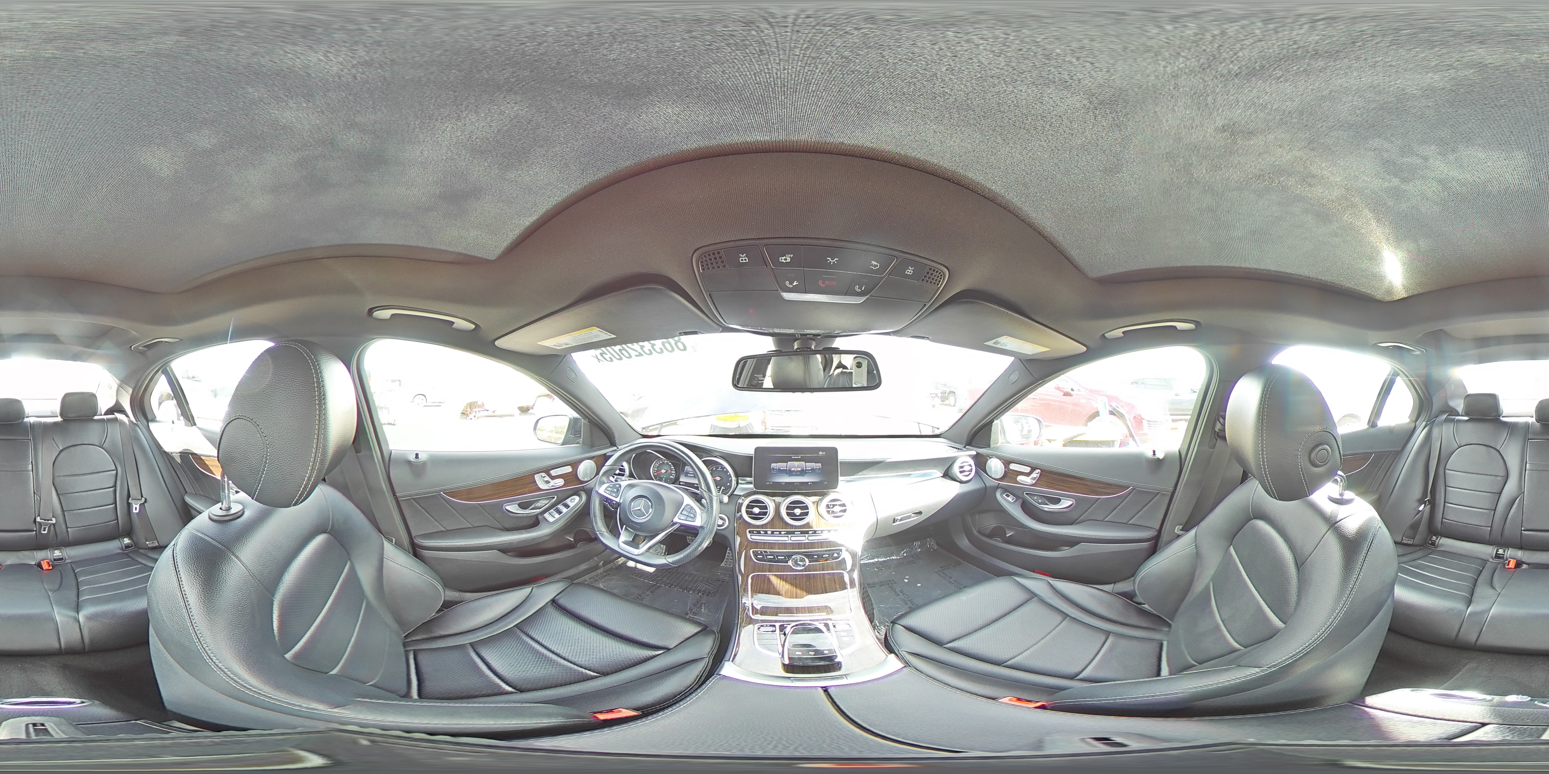 2015 Mercedes-Benz C 400 4Matic VIN: 55SWF6GB1FU040390 Lot: 86332605