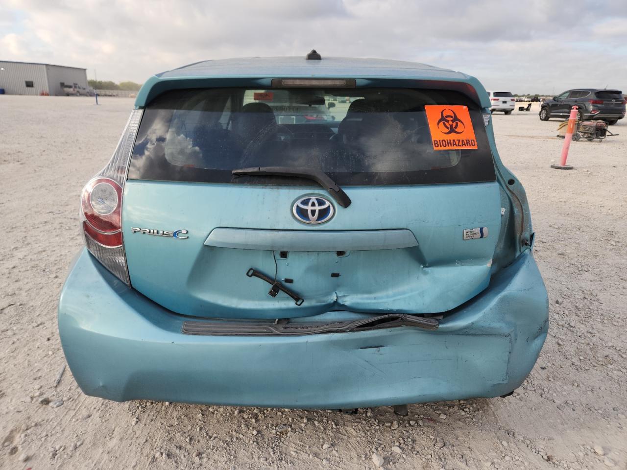 2012 Toyota Prius C VIN: JTDKDTB30C1000536 Lot: 87118625