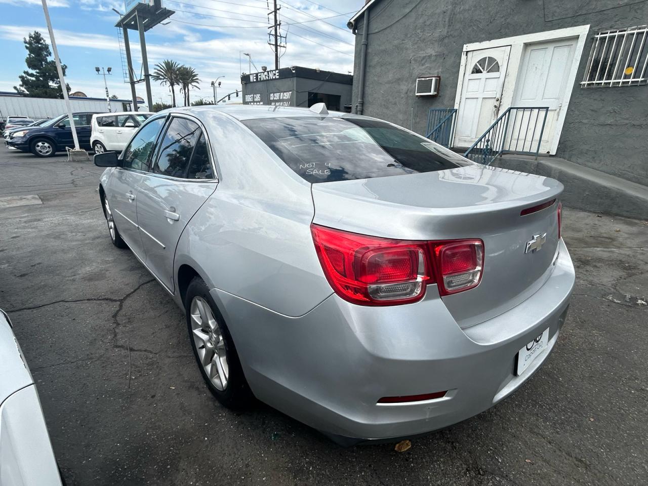 2013 Chevrolet Malibu 1Lt grey sedan gas 1G11C5SA1DF217664 photo #4
