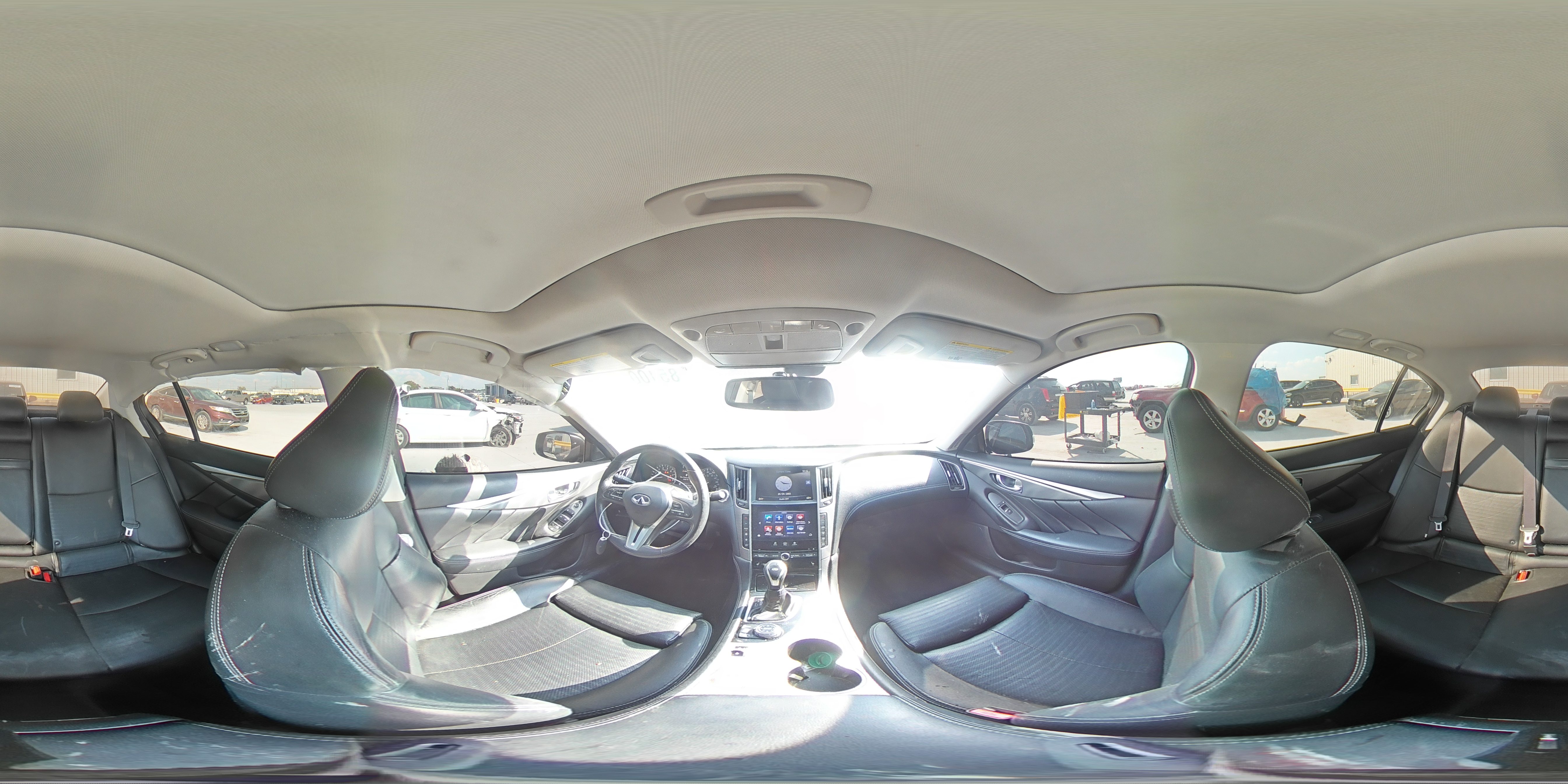 2019 Infiniti Q50 Luxe VIN: JN1EV7ARXKM591014 Lot: 85100085