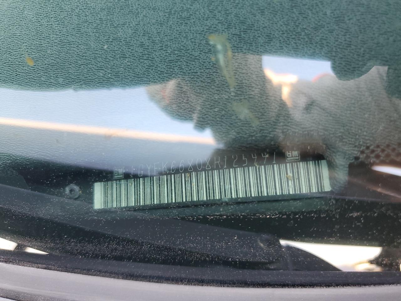 2008 Cadillac Escalade Esv VIN: 1GYFK66808R125991 Lot: 90299865