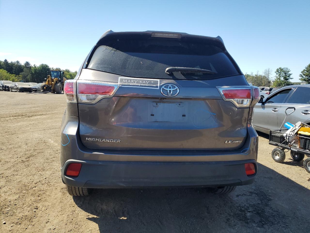 2015 Toyota Highlander Le VIN: 5TDBKRFH0FS172491 Lot: 84443995