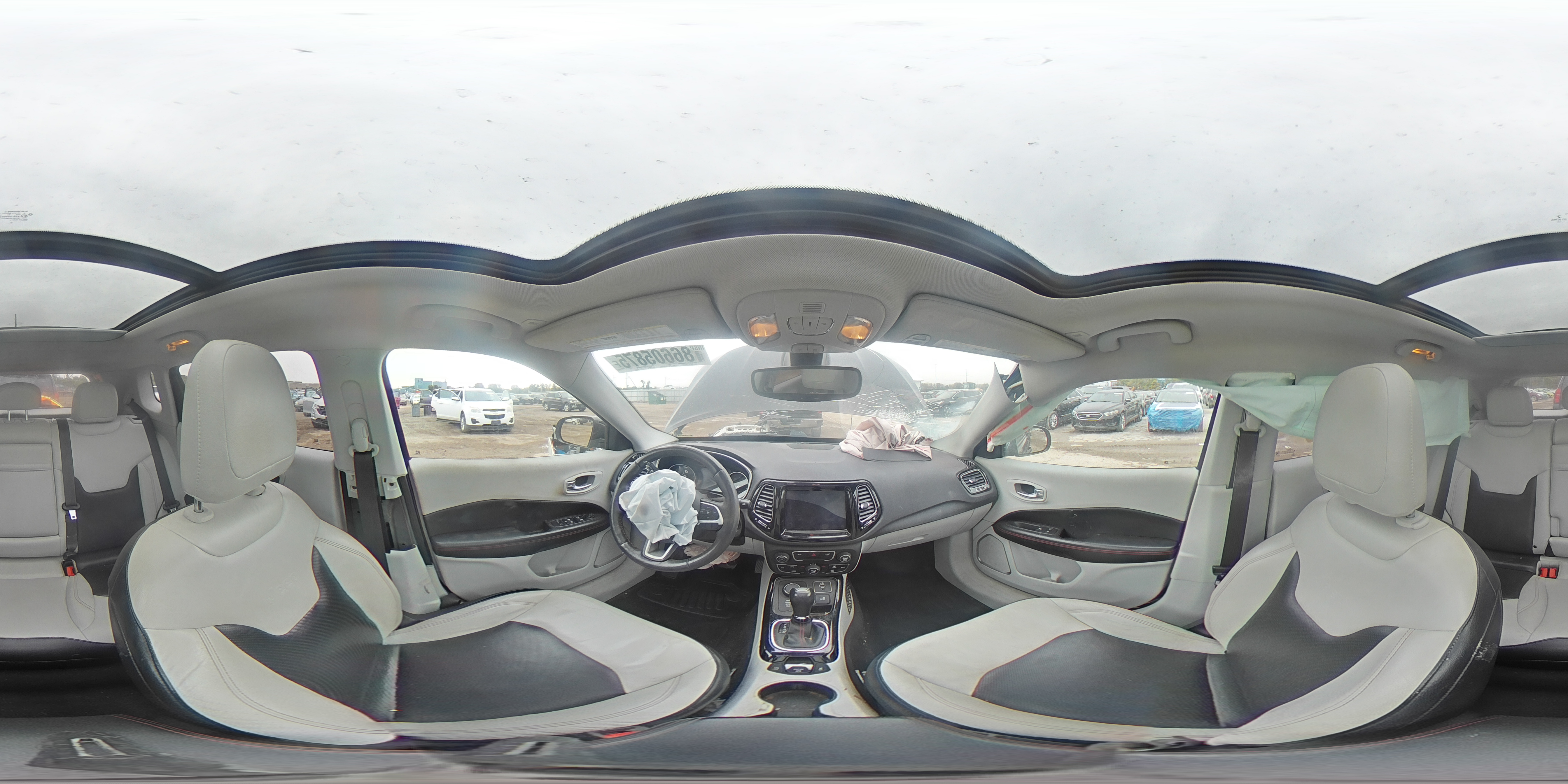 2017 Jeep Compass Limited VIN: 3C4NJDCB6HT646018 Lot: 86605875