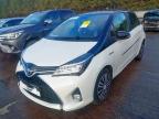 2016 TOYOTA YARIS 1.5 HYBRID DESIGN 5DR CVT for sale at Copart WHITBURN
