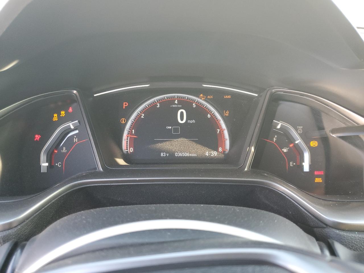 2019 Honda Civic Sport Touring VIN: SHHFK7H93KU412593 Lot: 84068665