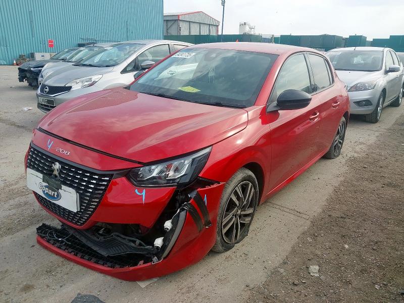 2022 PEUGEOT 208 1.2 PURETECH 100 ALLURE PREMIUM 5DR EAT8 for sale at Copart ROCHFORD