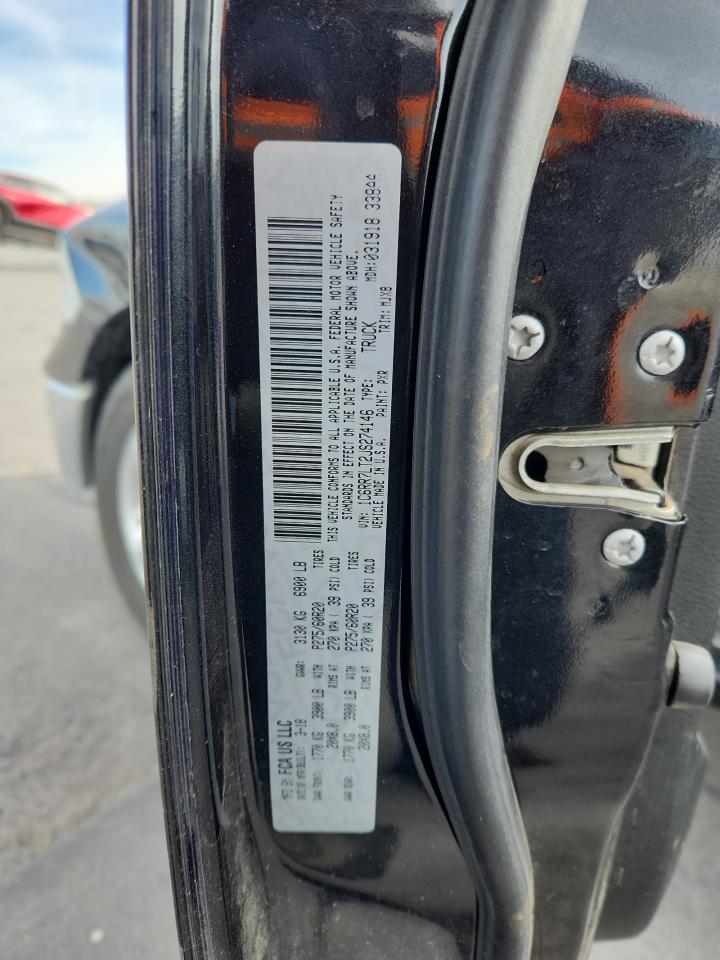 2018 Ram 1500 Slt VIN: 1C6RR7LT2JS274146 Lot: 91048725