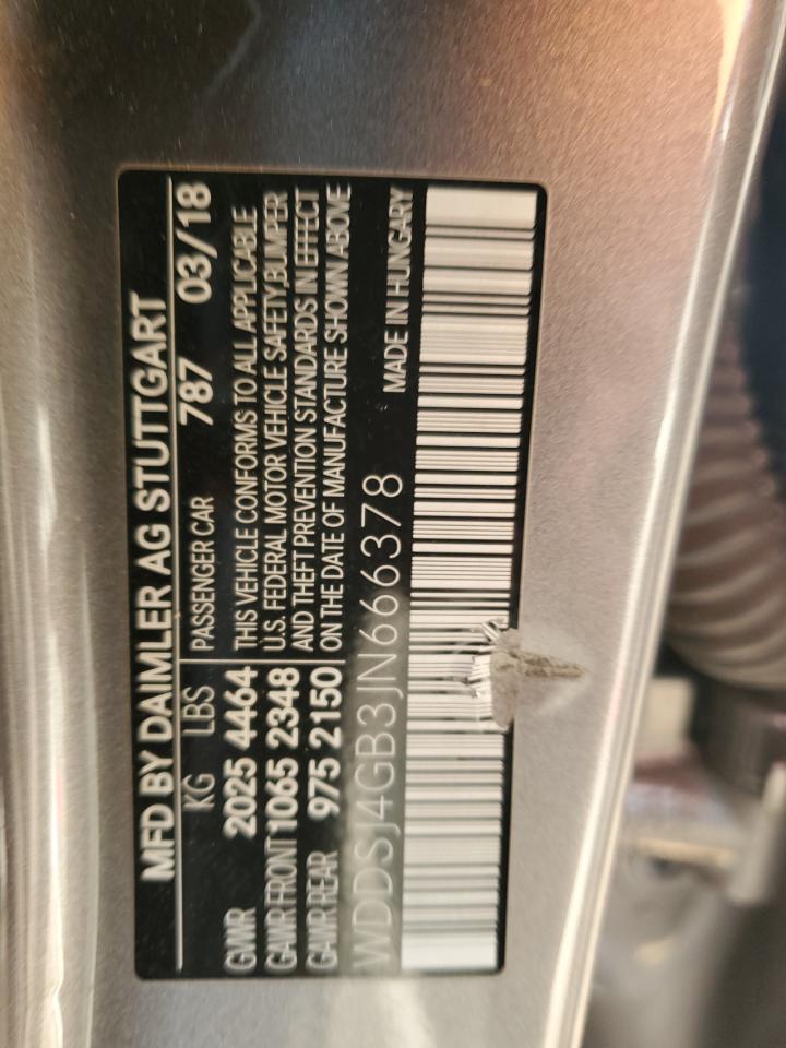 2018 Mercedes-Benz Cla 250 4Matic VIN: WDDSJ4GB3JN666378 Lot: 81969625