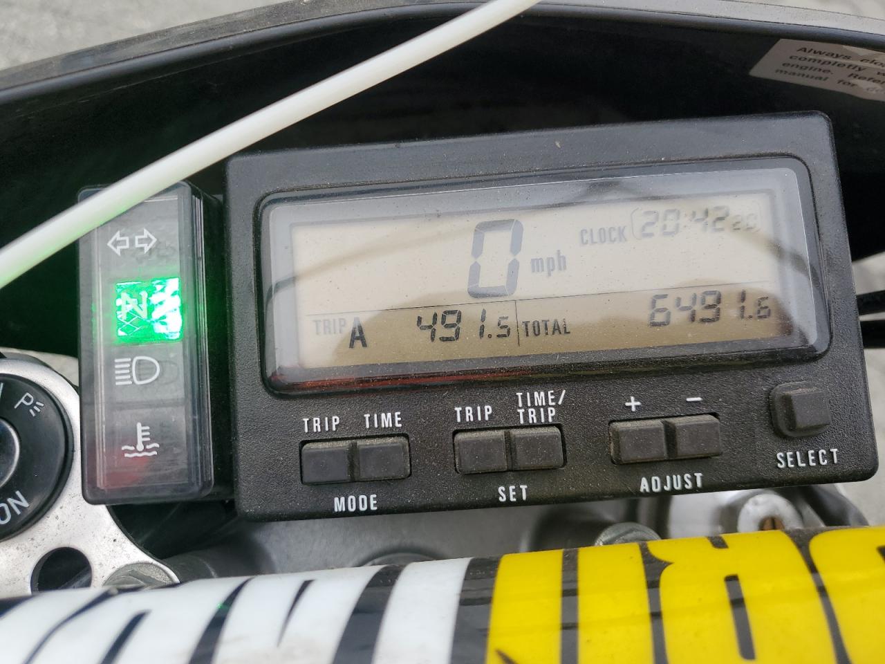 2024 Suzuki Dr-Z400 S VIN: JS1SK43A7R7101310 Lot: 90104015