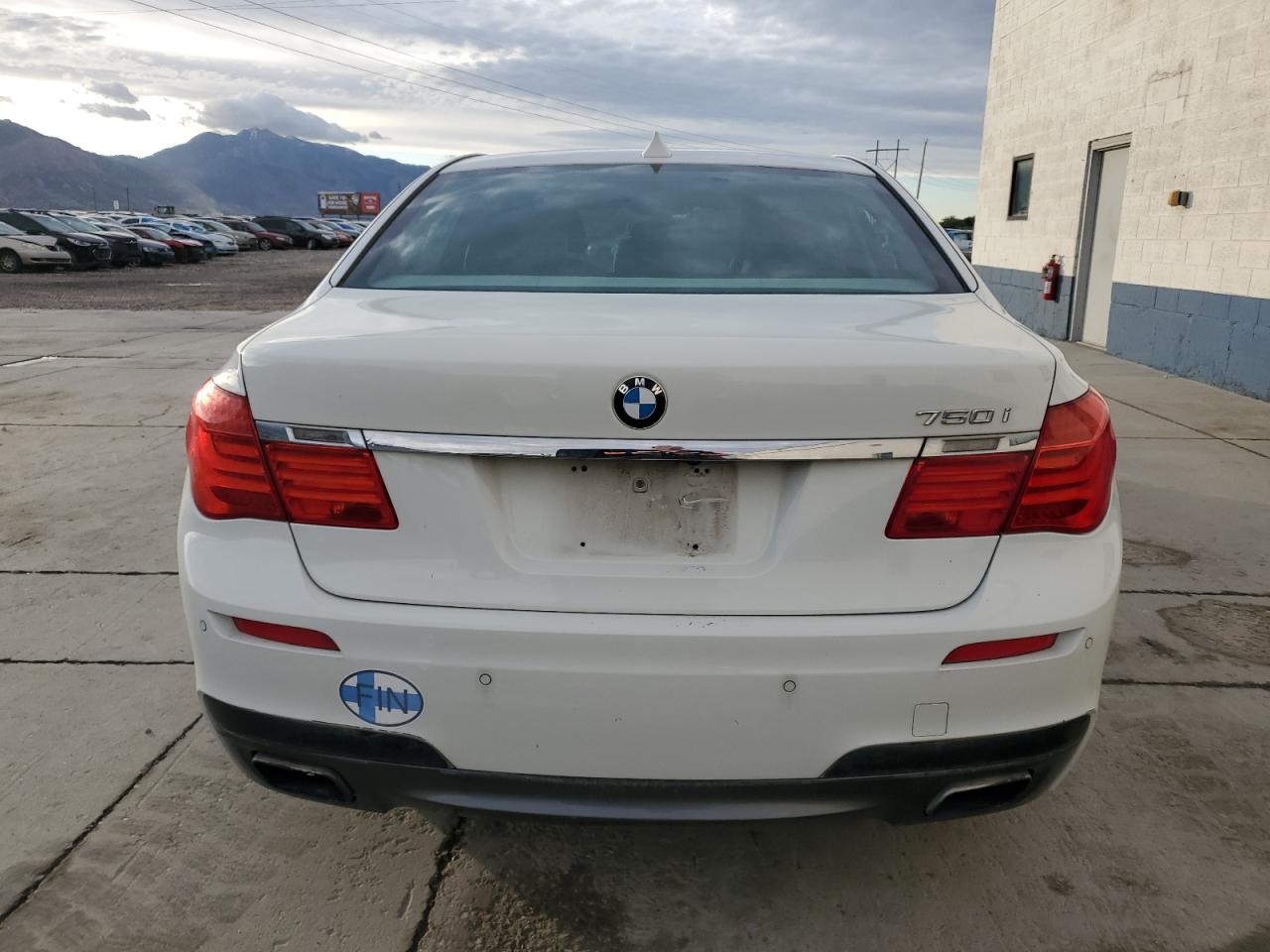 2012 BMW 750 Xi VIN: WBAKC6C51CC396773 Lot: 82500105