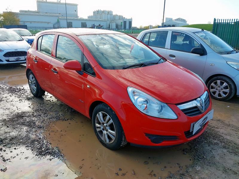 2008 VAUXHALL CORSA 1.0I 12V BREEZE 5DR