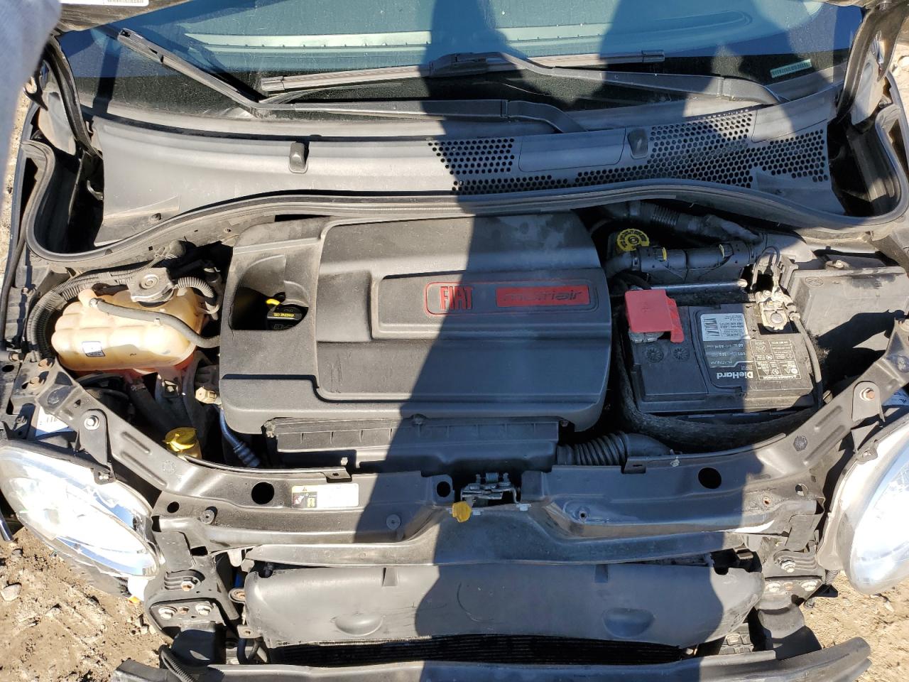 2017 Fiat 500 Lounge VIN: 3C3CFFCRXHT704704 Lot: 86798215