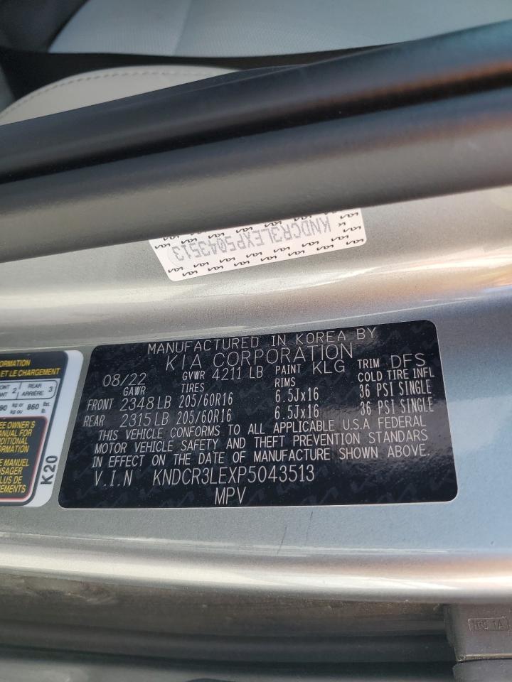 2023 Kia Niro Ex VIN: KNDCR3LEXP5043513 Lot: 85567385