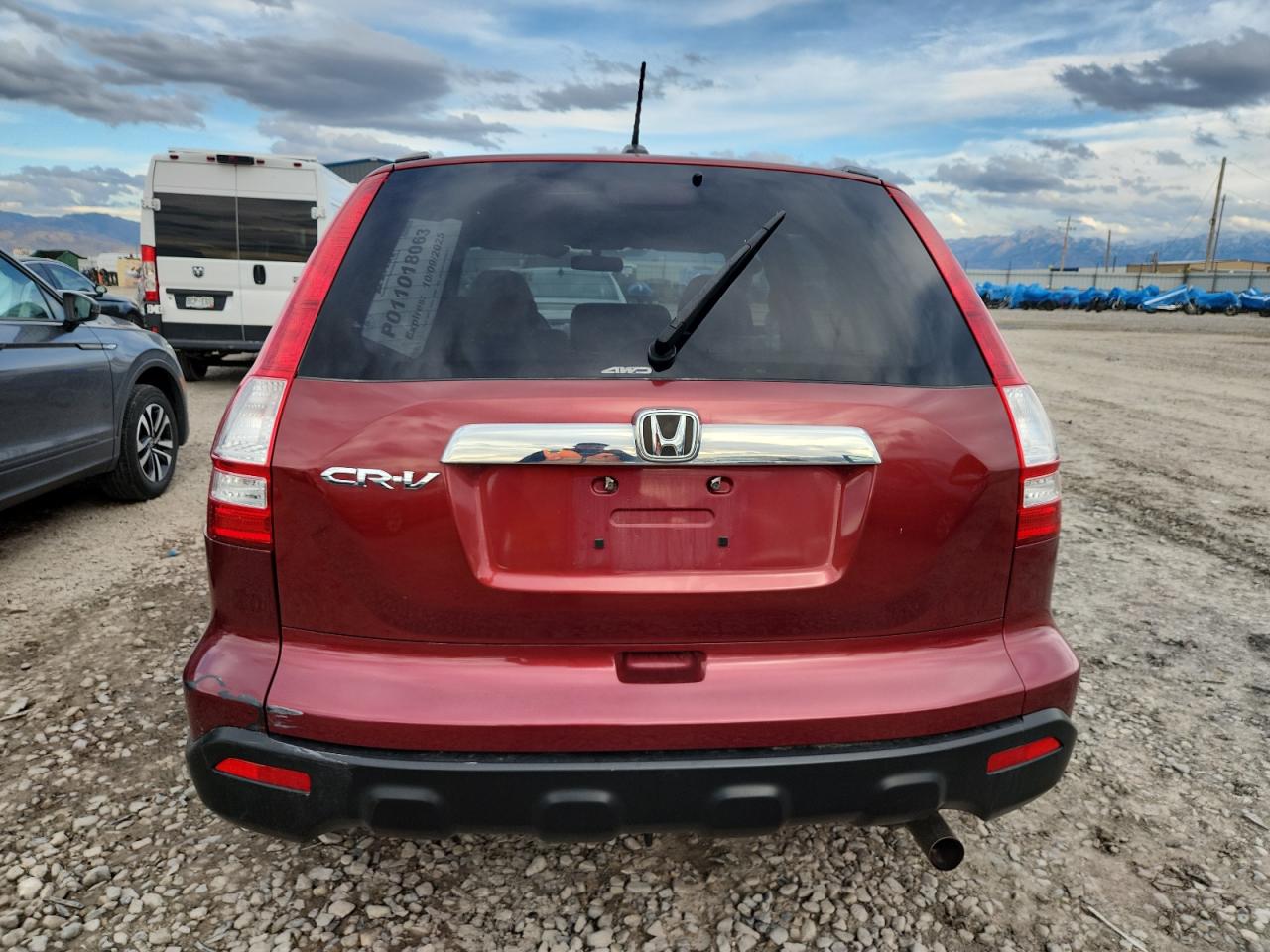2009 Honda Cr-V Exl VIN: JHLRE48719C008270 Lot: 86541145