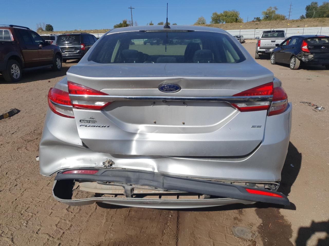 2017 Ford Fusion Se VIN: 3FA6P0H74HR112650 Lot: 89542215