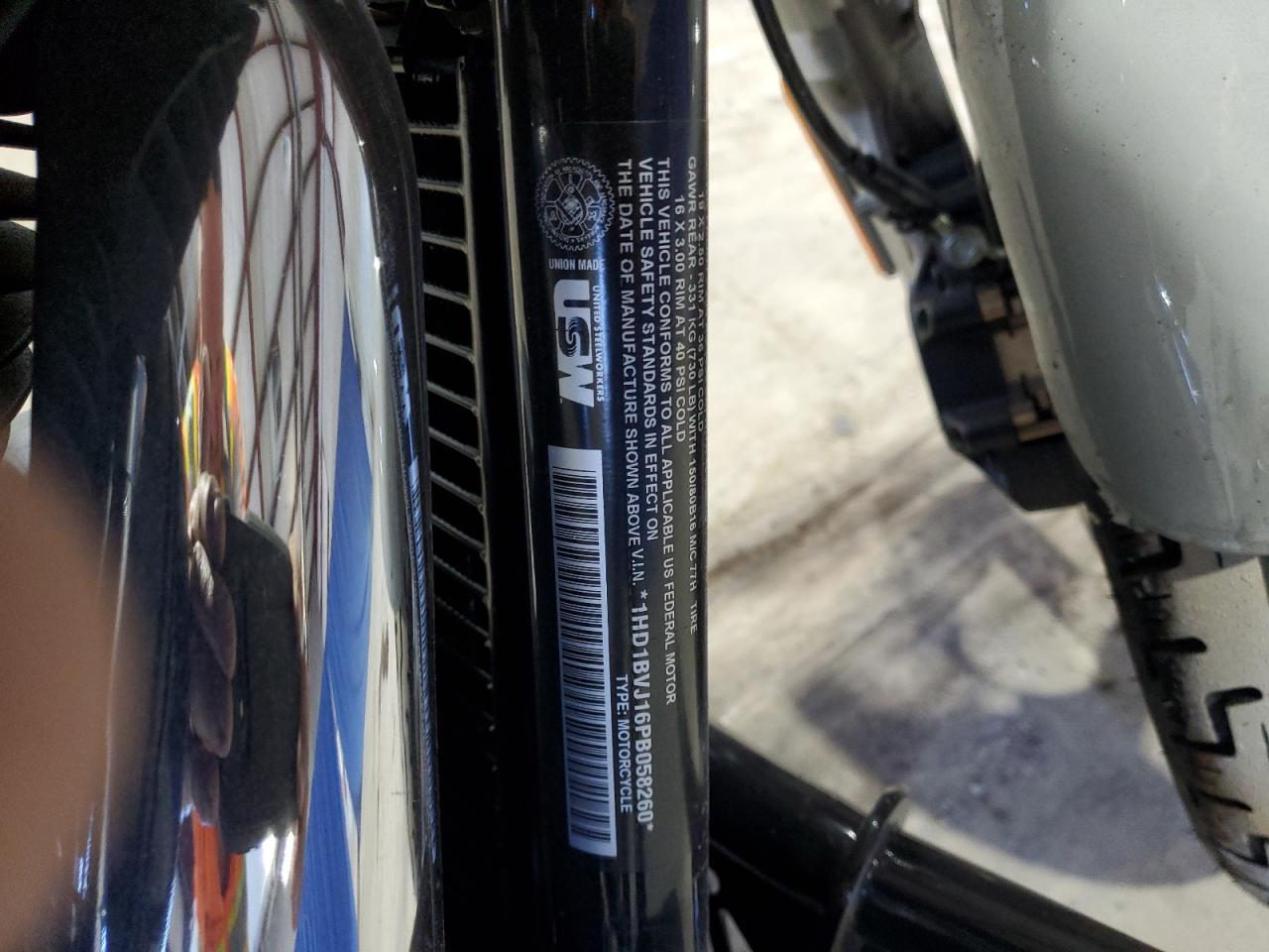 2023 Harley-Davidson Fxst VIN: 1HD1BVJ16PB058260 Lot: 90228475