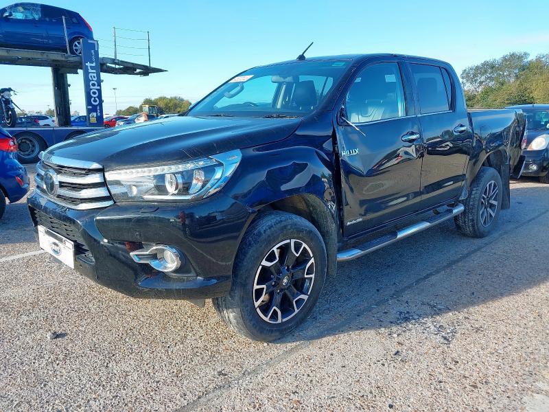 2017 TOYOTA HILUX INVINCIBLE X D/CAB PICK UP 2.4 D-4D AUTO for sale at Copart SANDWICH