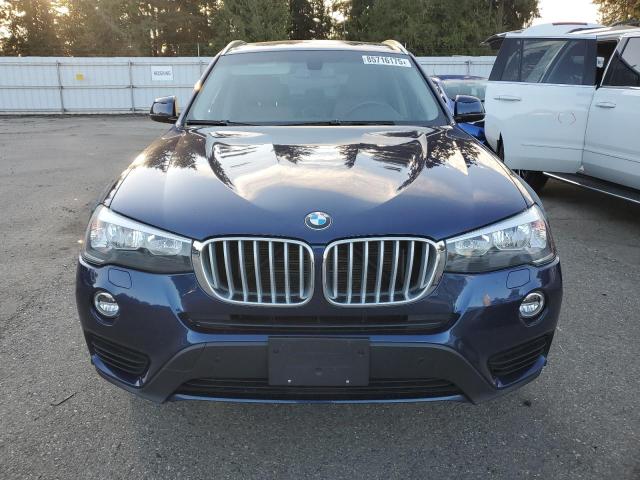  BMW X3 2017 Синий