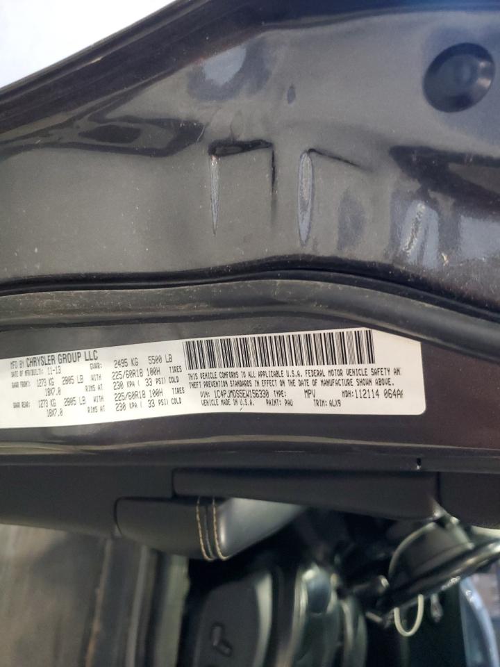 2014 Jeep Cherokee Limited VIN: 1C4PJMDS5EW156330 Lot: 89666045