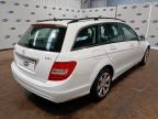 2012 MERCEDES-BENZ C CLASS C200 CDI BLUEEFFICIENCY EXECUTIVE SE 5DR for sale at Copart NEWBURY