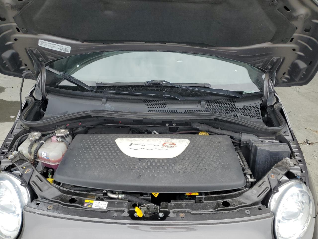 2015 Fiat 500 Electric VIN: 3C3CFFGE2FT523021 Lot: 82182405