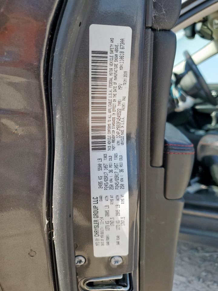 2015 Jeep Cherokee Trailhawk VIN: 1C4PJMBS3FW545522 Lot: 84819905