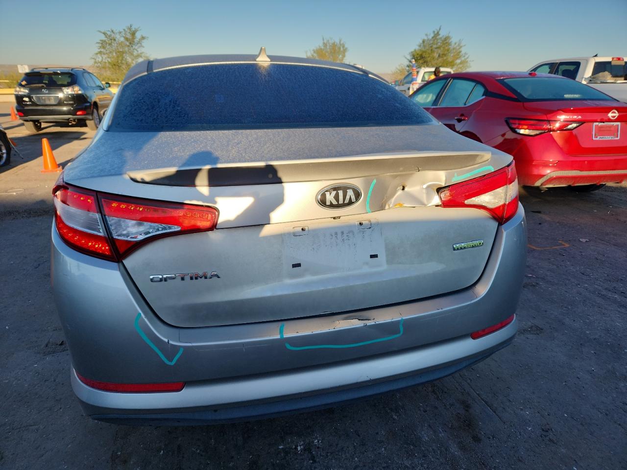 2012 Kia Optima Hybrid VIN: KNAGM4AD5C5022771 Lot: 84286705