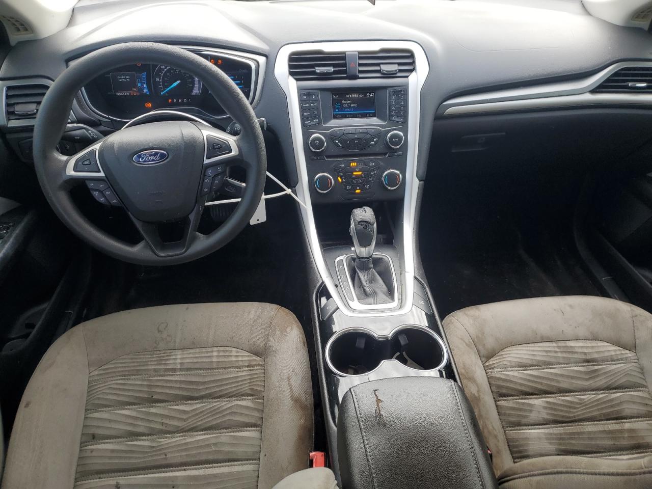 2016 Ford Fusion S Hybrid VIN: 3FA6P0UU8GR337602 Lot: 85675715