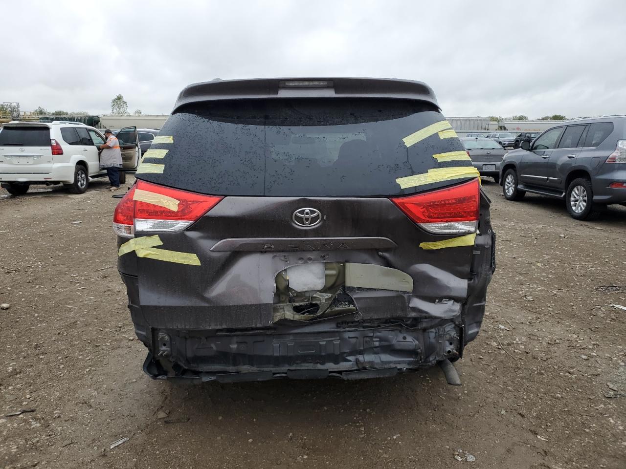 2012 Toyota Sienna Le VIN: 5TDKK3DC5CS278046 Lot: 85193315