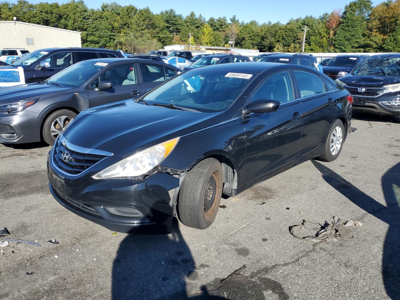 2013 Hyundai Sonata Gls VIN: 5NPEB4AC6DH594117 Lot: 85600145