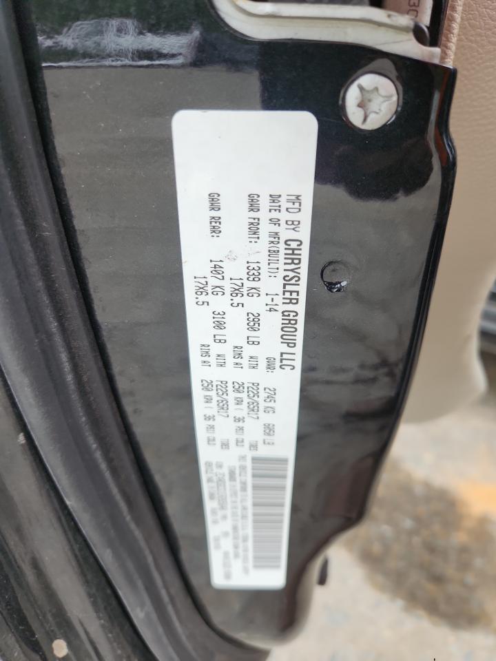 2014 Dodge Grand Caravan Sxt VIN: 2C4RDGCG1ER265648 Lot: 85162765